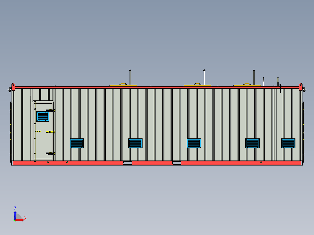 40ft4移动式燃料集装箱站