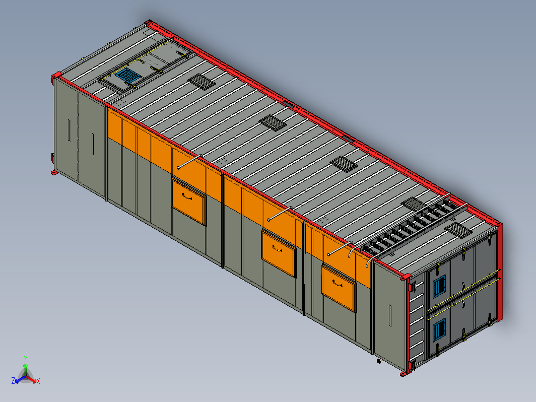 40ft4移动式燃料集装箱站