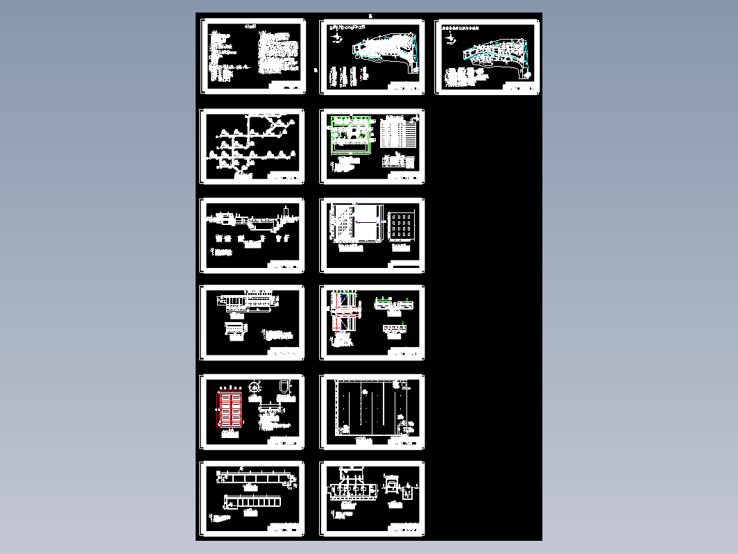 囊谦县香达镇给水工程设计+CAD+说明书