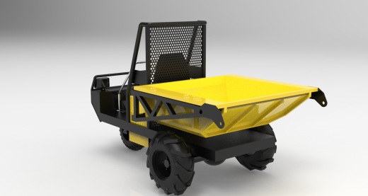 Mini tractor简易三轮小型翻斗车缩略图