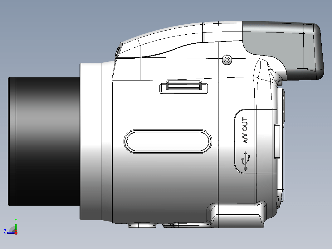 Sony索尼DSC-H2数码相机