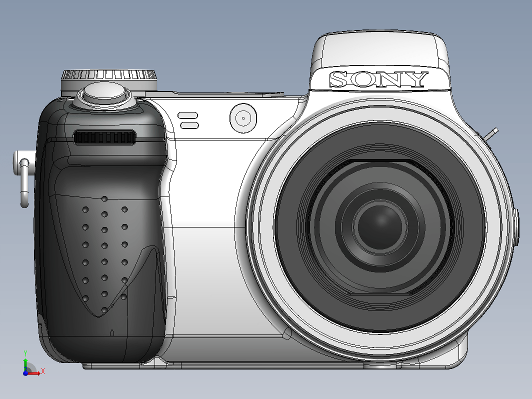 Sony索尼DSC-H2数码相机