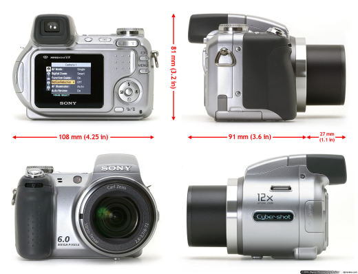 Sony索尼DSC-H2数码相机缩略图