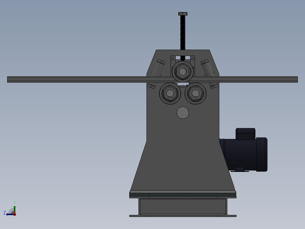 138型钢校直机