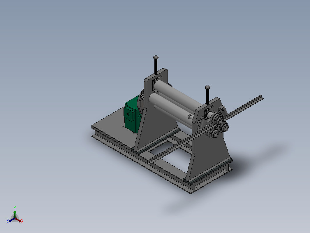 138型钢校直机