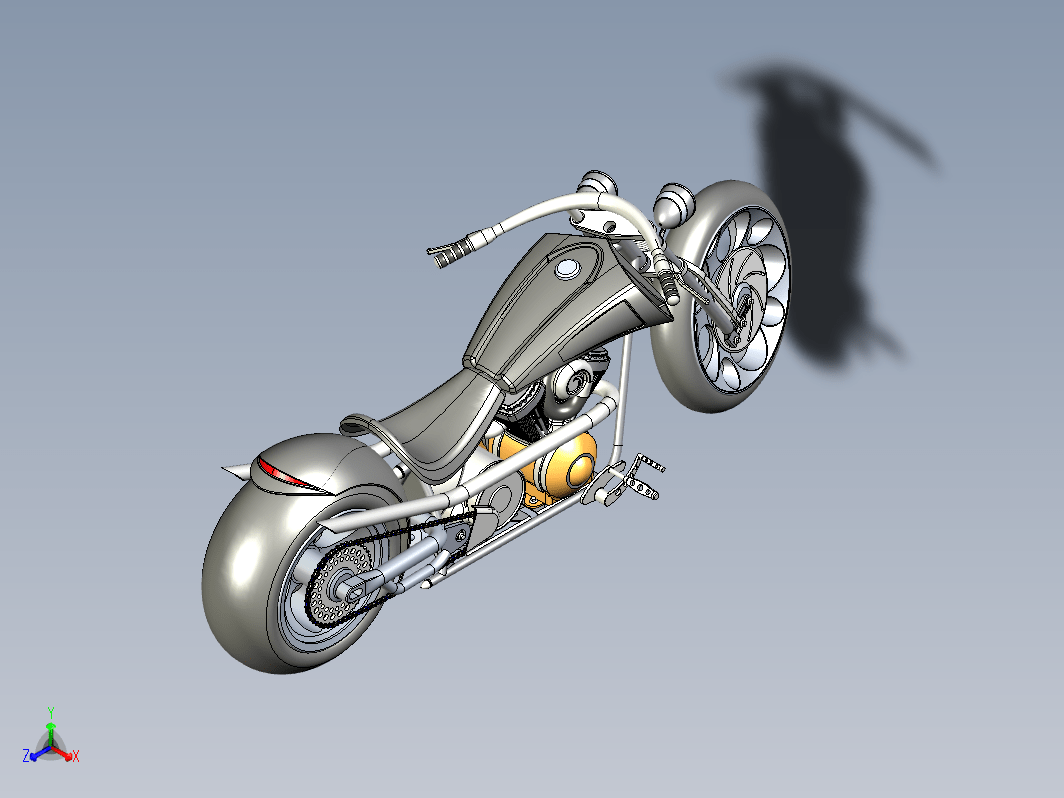Moto harley davison摩托车