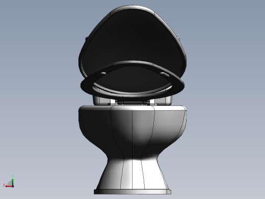 马桶 3D模型缩略图