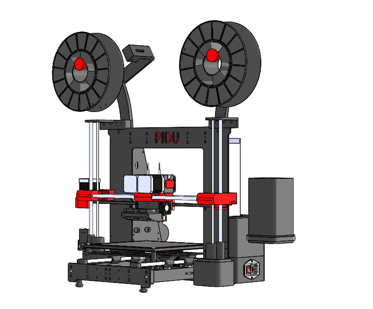 du 3D打印机结构
