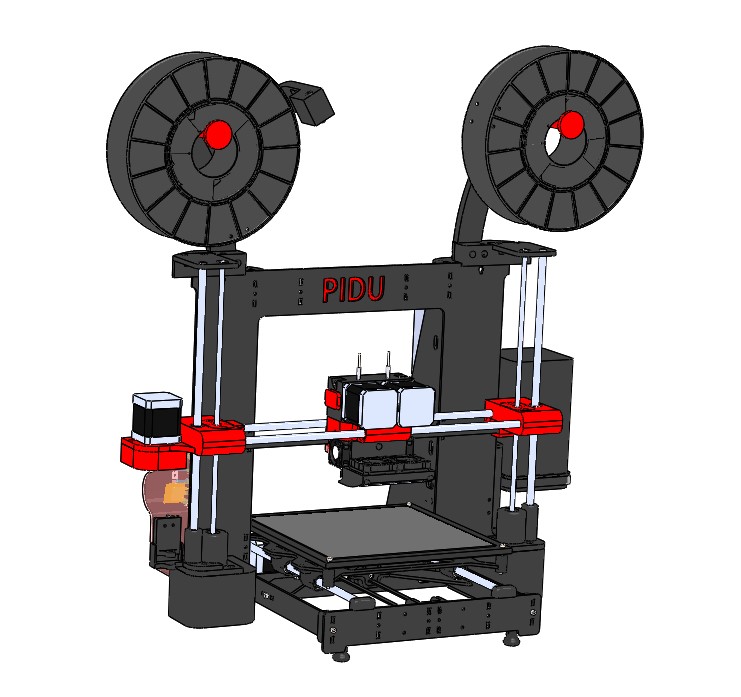 du 3D打印机结构