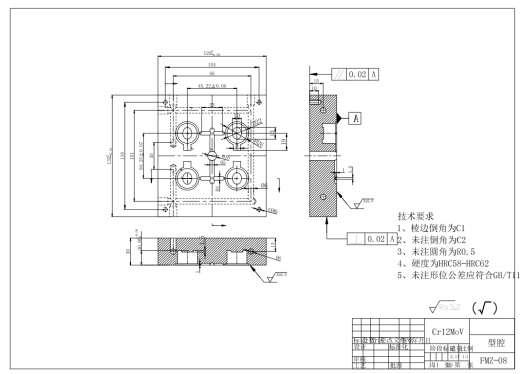 异性透盖注塑工艺分析及模具设计+CAD+说明缩略图