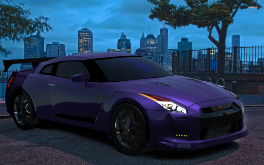 Nissan GT-R Sports Car跑车缩略图