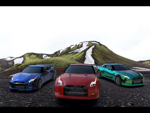 Nissan GT-R Sports Car跑车缩略图