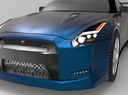Nissan GT-R Sports Car跑车缩略图