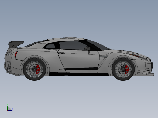 Nissan GT-R Sports Car跑车缩略图