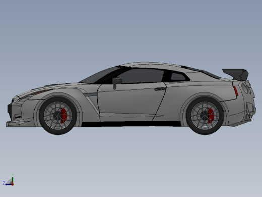 Nissan GT-R Sports Car跑车缩略图