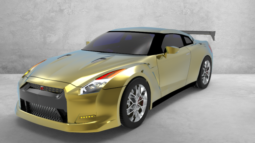 Nissan GT-R Sports Car跑车缩略图