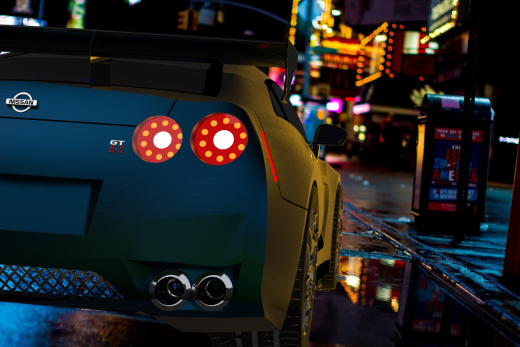 Nissan GT-R Sports Car跑车缩略图
