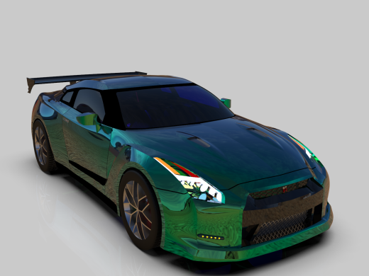 Nissan GT-R Sports Car跑车缩略图