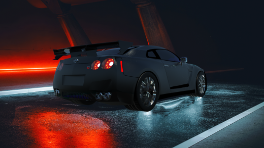 Nissan GT-R Sports Car跑车缩略图