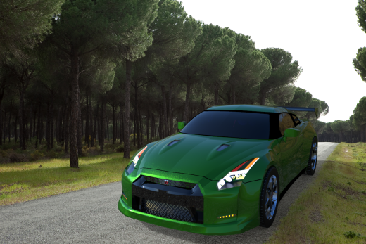 Nissan GT-R Sports Car跑车缩略图