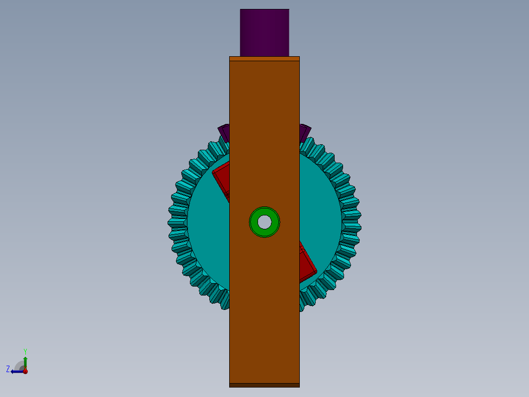 差速器演示结构 Simple Differential