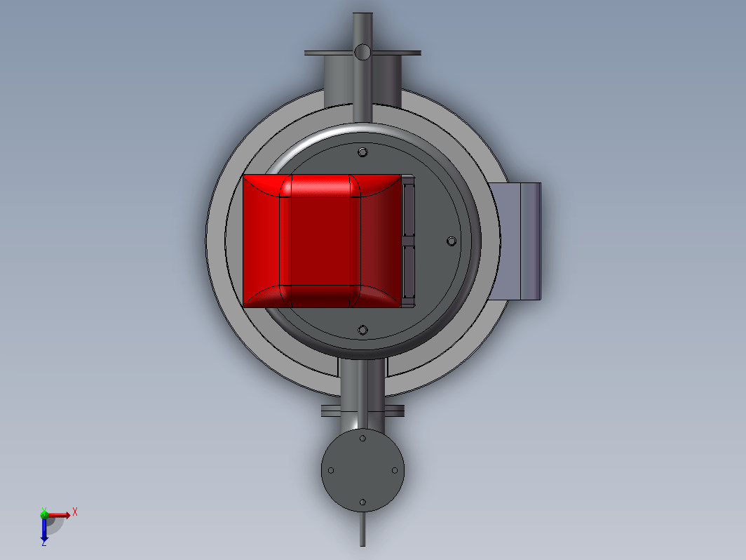 燃油蒸汽锅炉三维模型3D模型