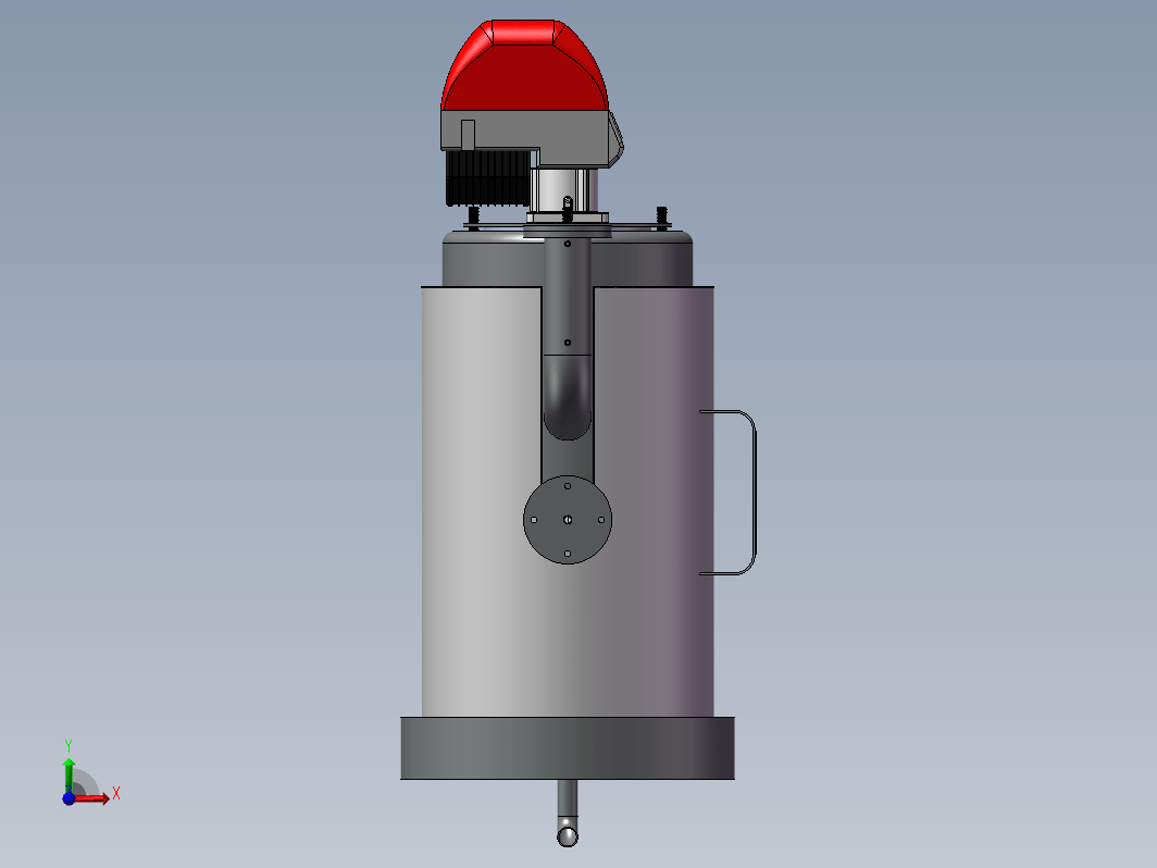 燃油蒸汽锅炉三维模型3D模型