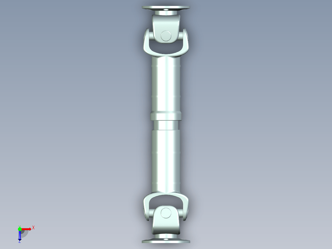 万向节传动轴模型