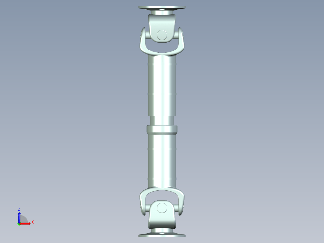 万向节传动轴模型