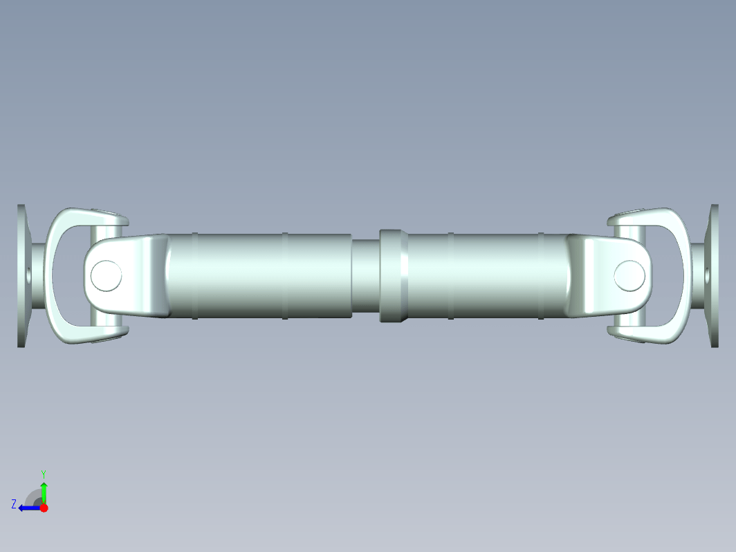 万向节传动轴模型