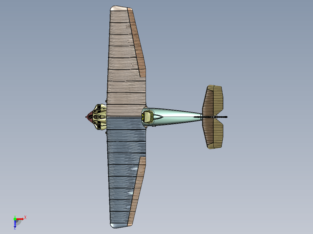 Fighter I-4固定翼战斗机玩具