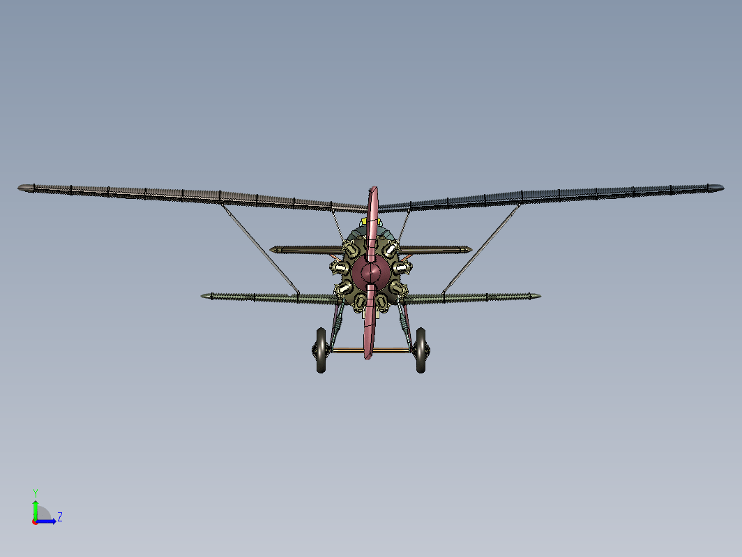 Fighter I-4固定翼战斗机玩具