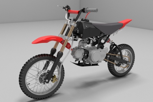 Pit 自行车 125 cm3 摩托车缩略图