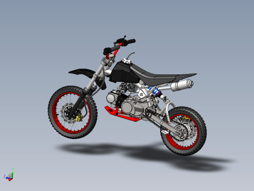 Pit 自行车 125 cm3 摩托车缩略图