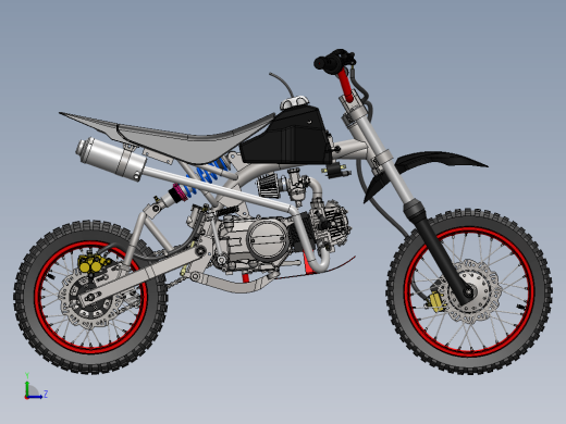Pit 自行车 125 cm3 摩托车