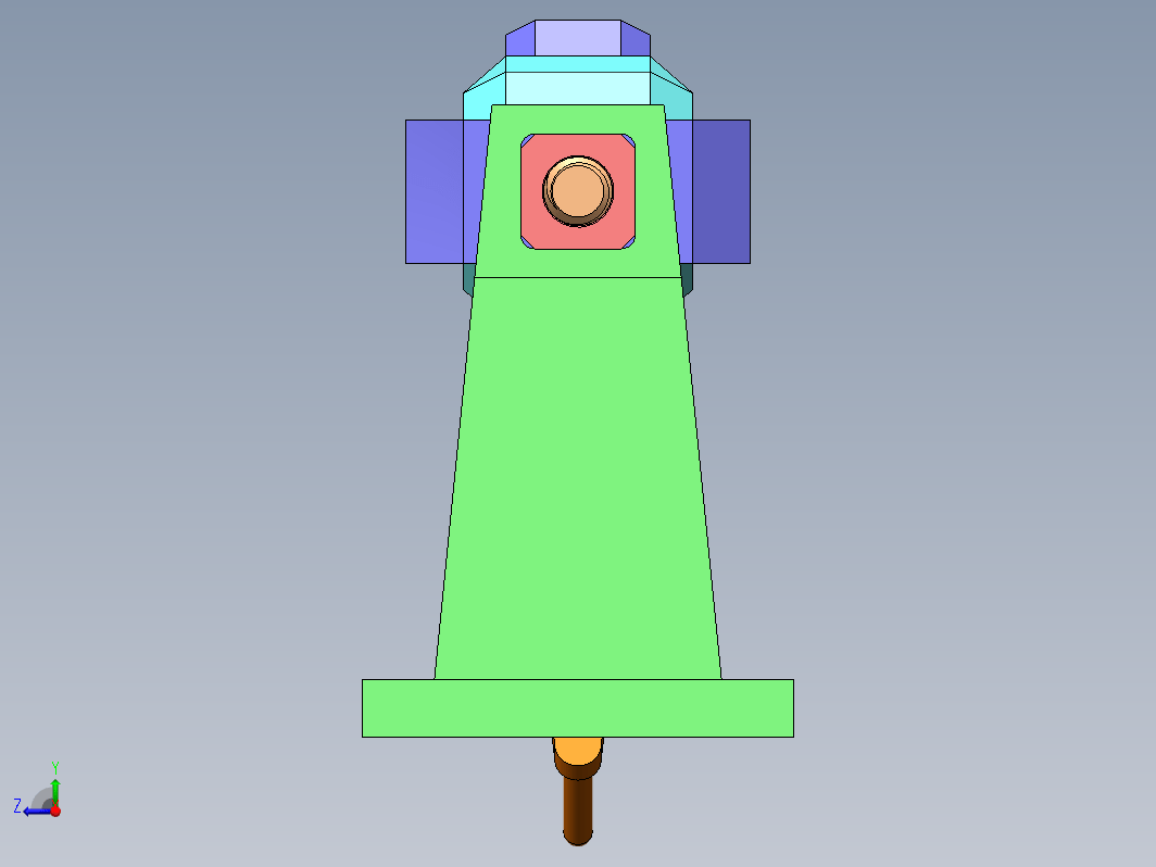 杠杆螺丝空间机构