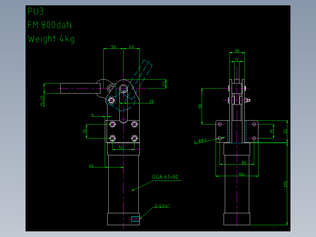 夹具-PU3