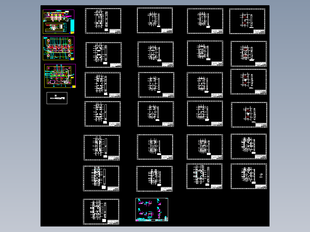 线排卡簧连线模具设计