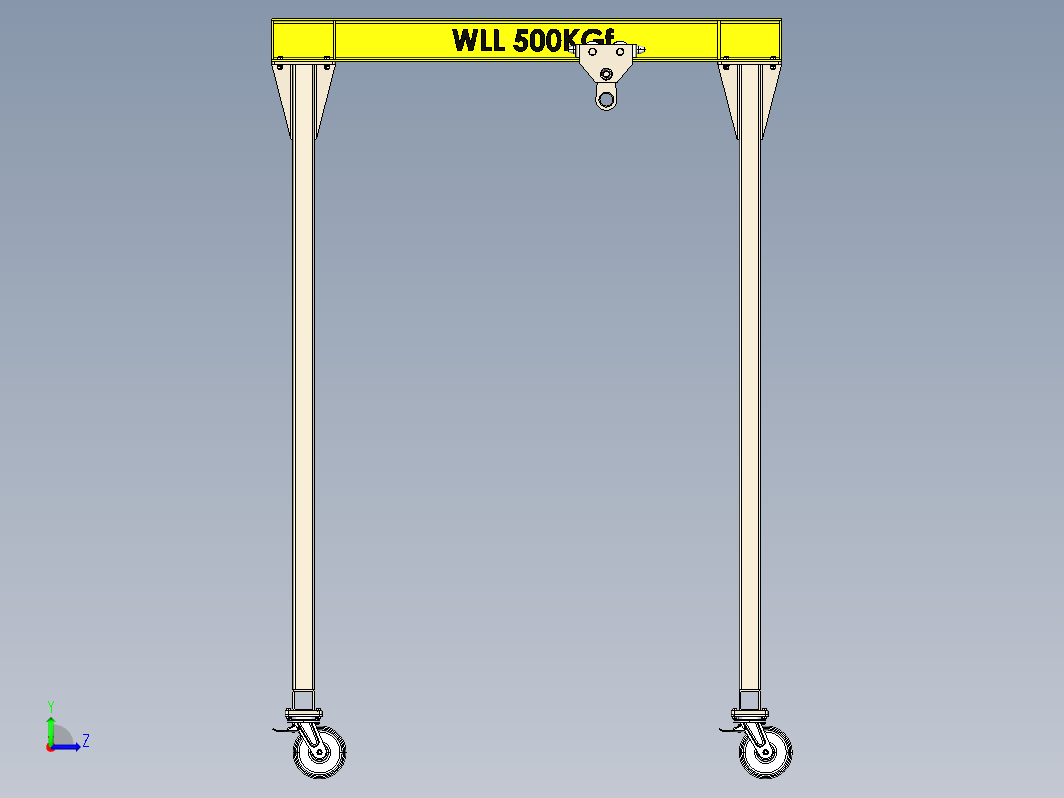 便携式龙门起重机 PORTABLE GANTRY CRANE