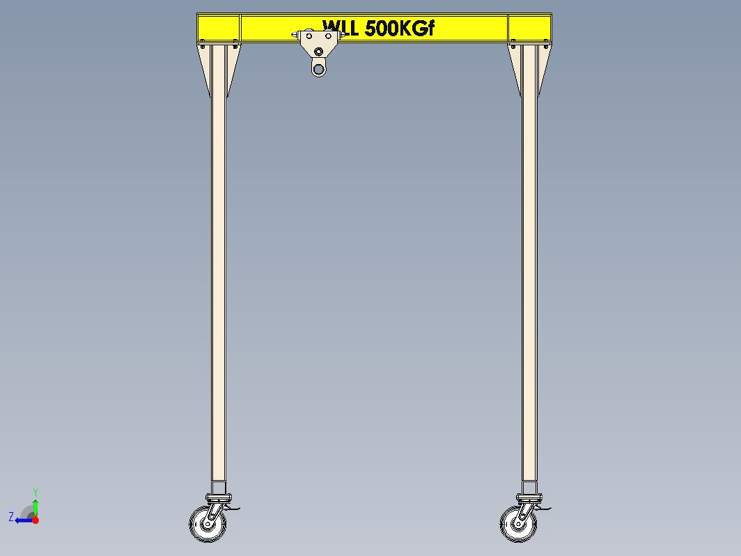 便携式龙门起重机 PORTABLE GANTRY CRANE