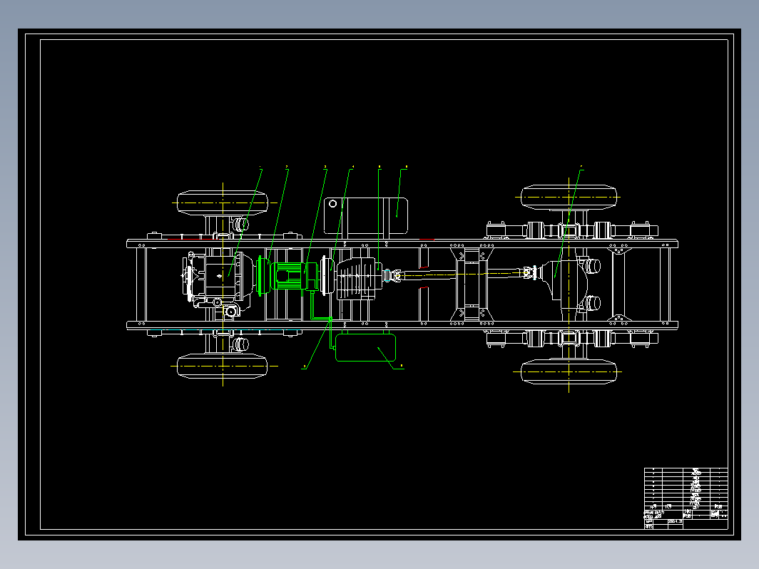 PHEV动力系统方案设计（混合动力）+CAD+说明书