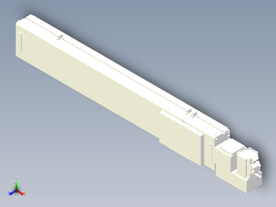 KCB14-L40-600-L-200W-C4无尘皮带滑台KCB14-L（200W）