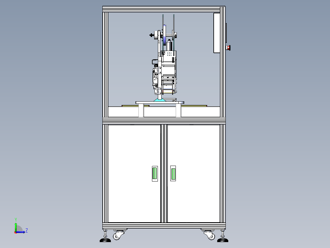 手机电池盖贴标机