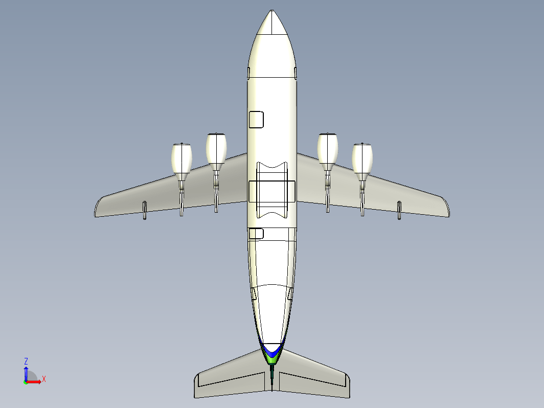 BAe146-100喷气式短程运输机