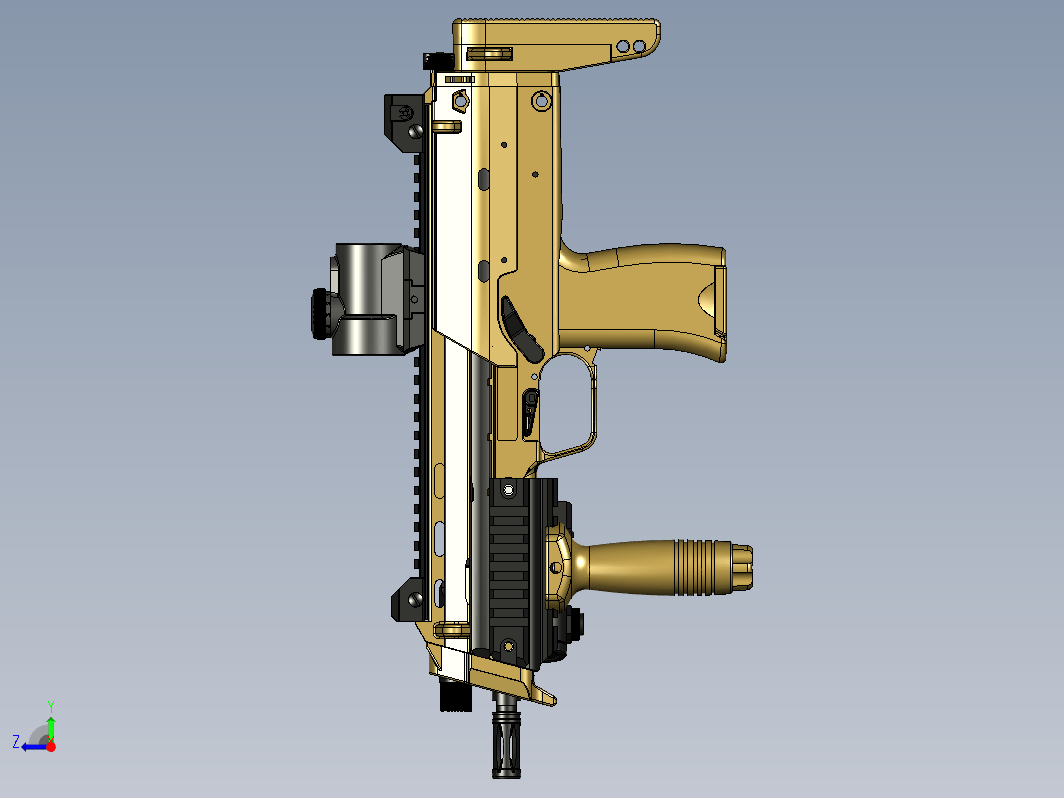 Mp7的完整模型