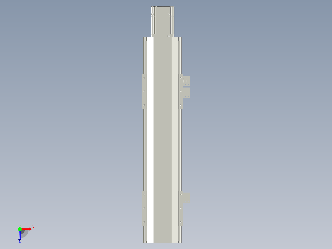 MT100BS-L300 线性模组 直线滑台模型.MT100BS.L10.300.BC.M20B.C4.3D