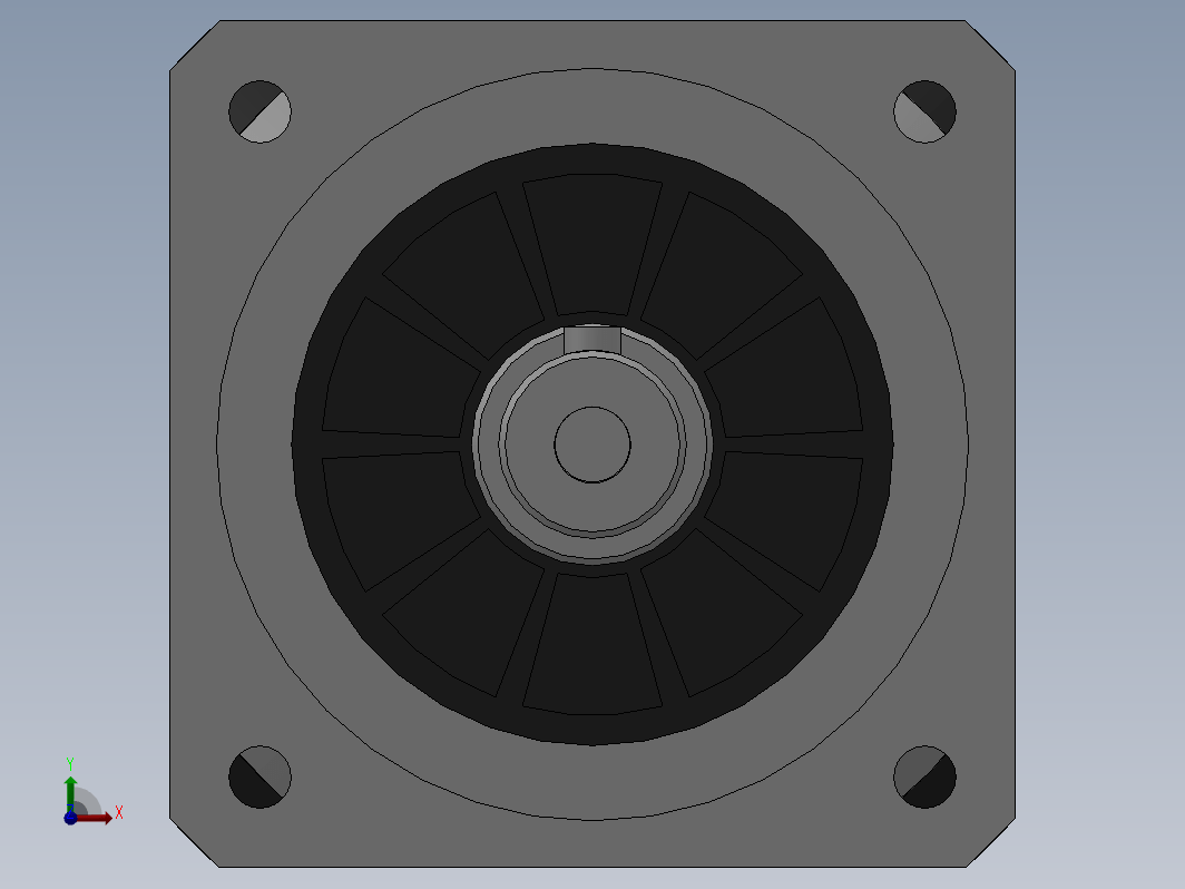 PLF90转60(孔输出)[PLF90-4-S2-P2-20]精密行星减速机