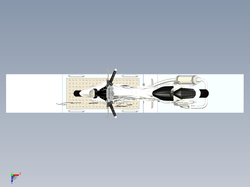 satria摩托车模型