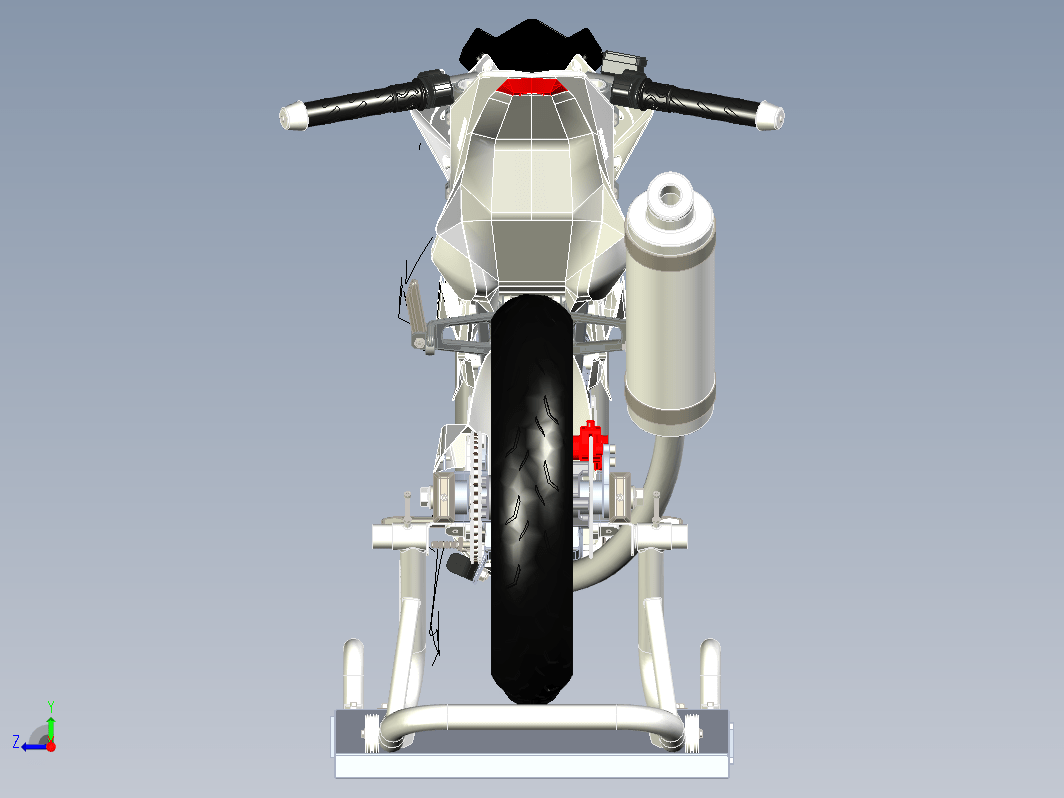 satria摩托车模型