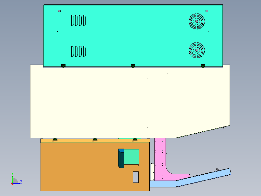 kiosk自助售票机结构